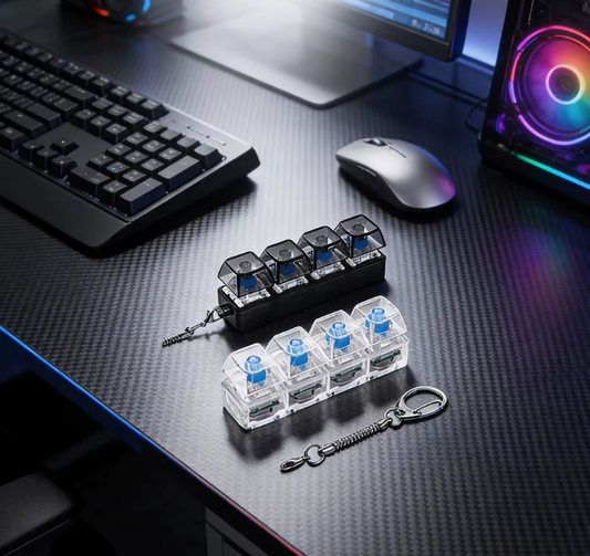 HappyClicker - Świecący Antystres LED