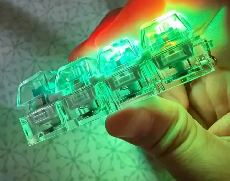 HappyClicker - Świecący Antystres LED