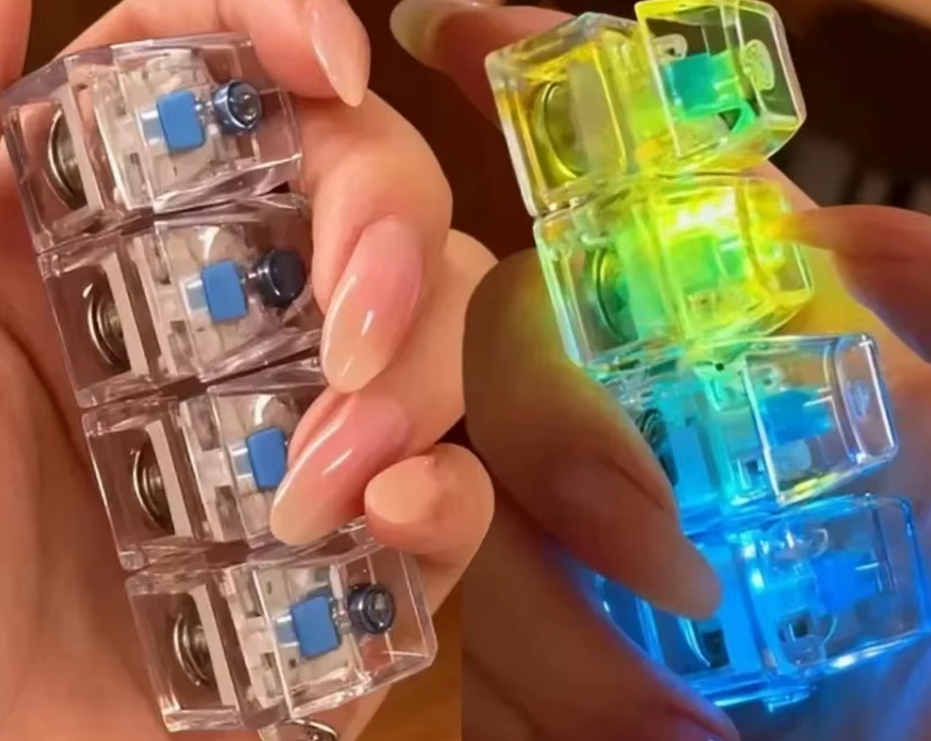 HappyClicker - Świecący Antystres LED